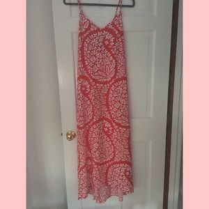 Printed Gap Maxi Dress